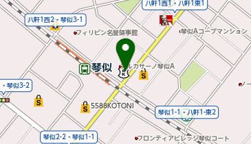 スマホ相談&使い方教室キガルナの地図画像