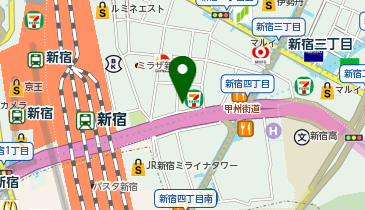 スマホ処分ZAURUS(ザウルス) 新宿本店の地図画像