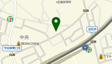 ひがし野整骨院の地図画像