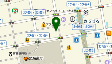 WDB テクラボ札幌の地図画像