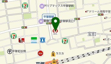 WDB テクラボ湘南の地図画像