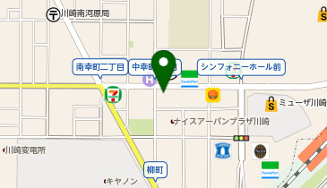 ボイストレーニング&ダンス NAYUTAS川崎校の地図画像