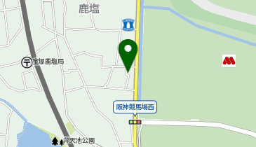 GREEN(グリーン)レンタカー 宝塚店の地図画像