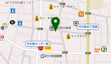 iphone(アイフォン)修理あいぶーん 竹ノ塚店の地図画像
