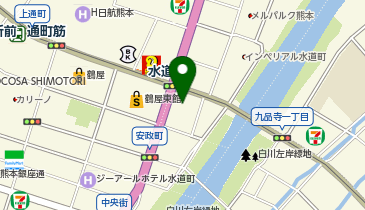 ミス・シャーロック熊本の地図画像
