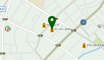 買取専科 オザム深谷本店の地図画像