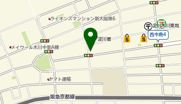 しっぽのおうち 新大阪店の地図画像