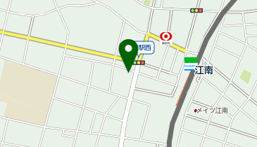 名進研 江南校の地図画像