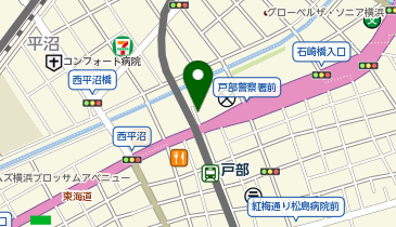 横浜とべ音楽館の地図画像