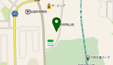 利府バランス整骨院の地図画像