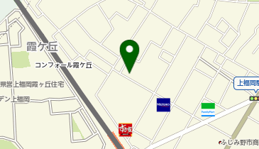 銀座屋 上福岡店の地図画像