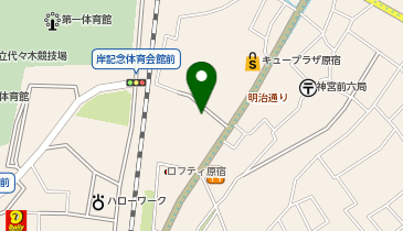 新大久保の母の地図画像