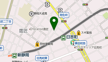 メディカルホワイトニングHAKU(ハク) 静岡駅前店の地図画像