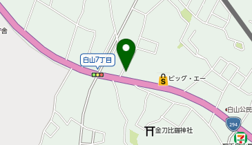 小さな森の家 取手白山の地図画像