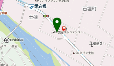 家族葬の仙和 仙台土樋の地図画像