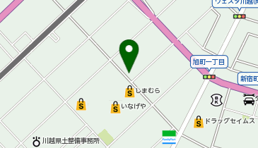 虹色ほけんプラザの地図画像