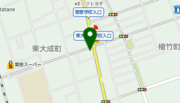pastelレンタカー 大宮・東大成店の地図画像
