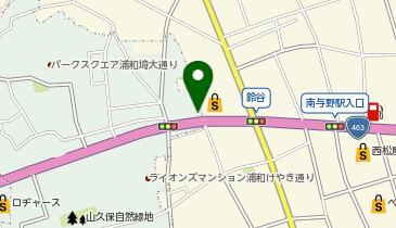 pastelレンタカー 埼大通り店の地図画像