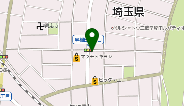 三郷駅北口早稲田接骨院の地図画像