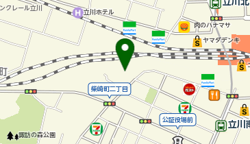 ドクターネイル爪革命 立川駅前店の地図画像