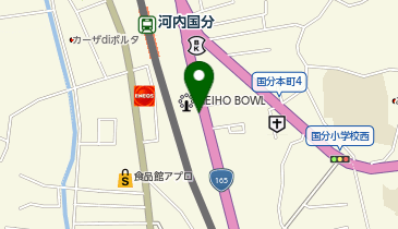 かわち国分整骨院の地図画像