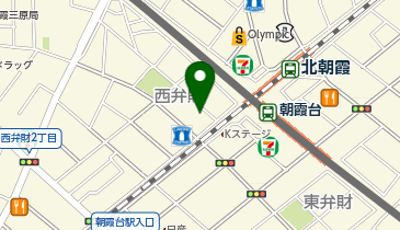 北朝霞きくのふ整体院の地図画像
