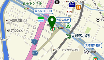 パーソナルマシンピラティスSAKURA(サクラ) 五反田店の地図画像