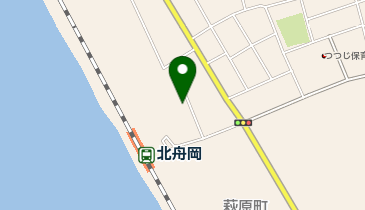 北舟岡珈琲焙煎所の地図画像