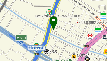 Pilates Studio Bee(ピラティス スタジオ ビー) 五反田店の地図画像