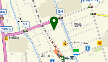 御菓子司かつら屋 柏原店の地図画像