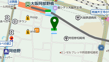 NAYUTAS(ナユタス) 天王寺校の地図画像