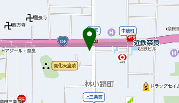 スマホスピタル 奈良店の地図画像