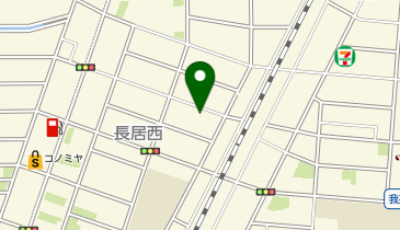 みなもとランドリー 長居店の地図画像