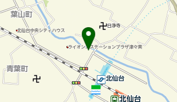 古着の無人島 北仙台店 24時間営業の無人古着屋の地図画像
