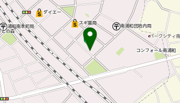 テコンドー埼玉南浦和道場の地図画像