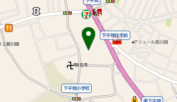 アクシスバレエスクール鹿島田の地図画像