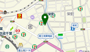 漫画カルチャー学園 千葉B2・土曜(昼)マンガ講座の地図画像