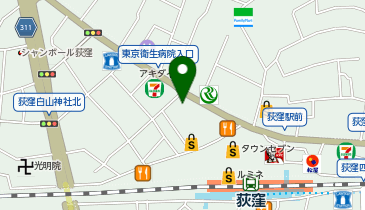 Evolv(エボルブ) 荻窪店の地図画像