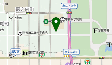 セミパーソナルピラティススタジオWHY NOT(ワイ ノット) 京都烏丸丸太町店の地図画像