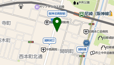 スマホスピタル 尼崎店の地図画像