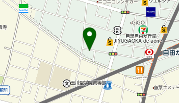 NAYUTAS(ナユタス) 自由が丘校の地図画像
