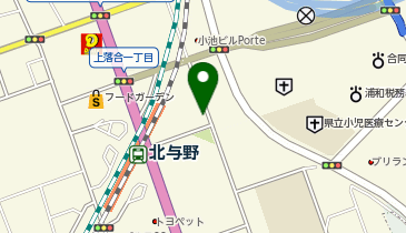 学童くらぶオレンジプラネット 新都心校の地図画像