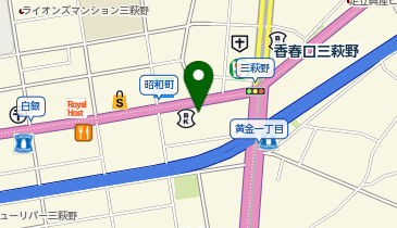 中村鍼灸整骨院の地図画像