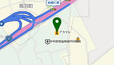 デジタルドック 前橋インターアカマル店の地図画像