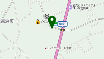 パンダのセルフ洗車場 ピーカーブゥー 高浜店の地図画像