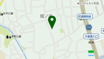 Crescendo Guitar School(クレシェンド ギター スクール) 方南町の地図画像
