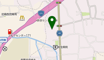 ナッセボディワークス 兵庫伊丹・宝塚の地図画像