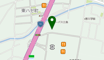 シロクマの昼寝 三条店の地図画像