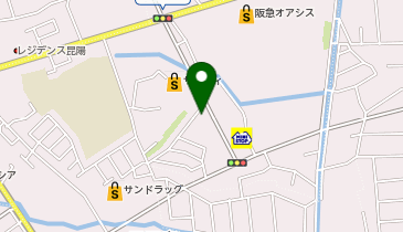 伊丹くすのき整体院の地図画像