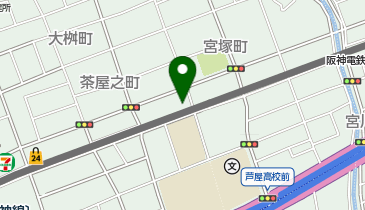 整体院 環 芦屋院の地図画像